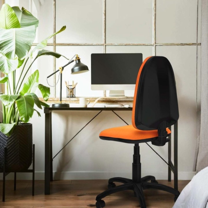 Aýna CP bali verde sin brazos base poliamida ruedas engomadas 50mm