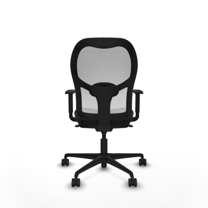 Jorquera sincro malla blanca bali negro brazos 1D base nailon  ruedas 65mm nailon