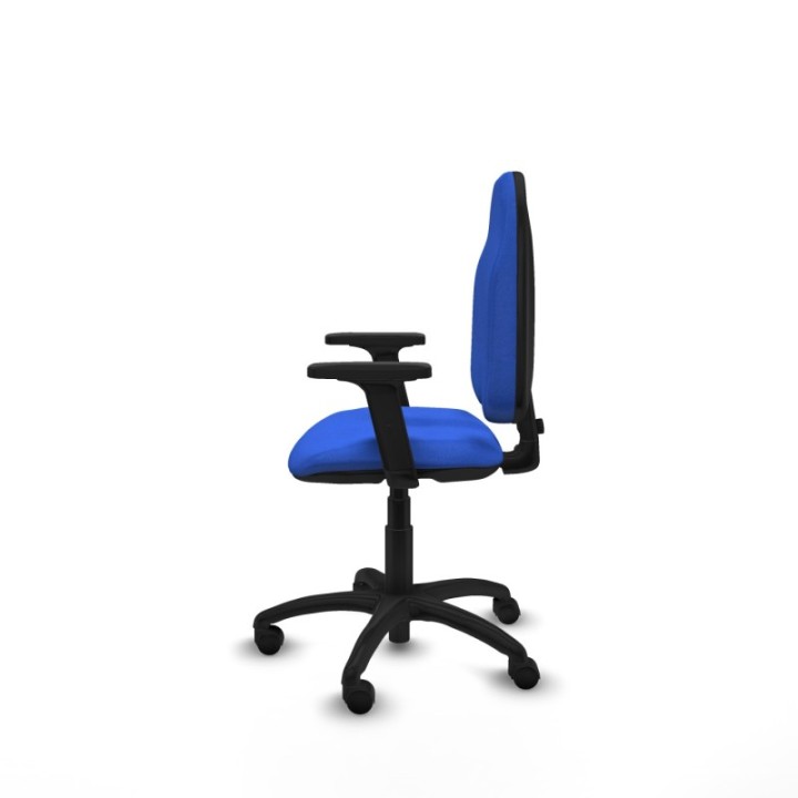 Algarra CP bali azul brazos 2D base poliamida ruedas nailon 50mm