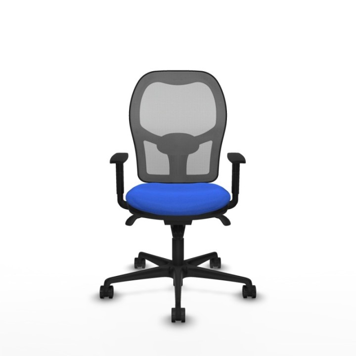 Jorquera sincro malla gris bali azul brazos 1D base nailon  ruedas 65mm nailon