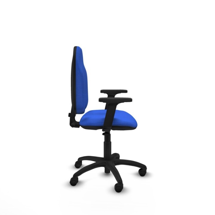 Algarra CP bali azul brazos 2D base poliamida ruedas nailon 50mm