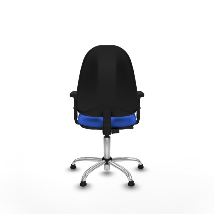 Algarra CP bali azul brazos 2D base cromada topes