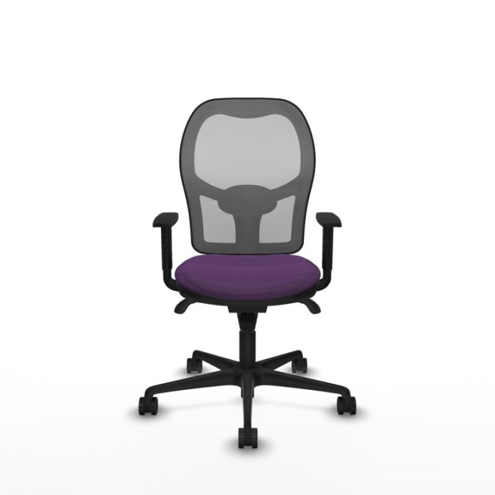 Jorquera sincro malla gris bali morado brazos 1D base nailon  ruedas 65mm nailon