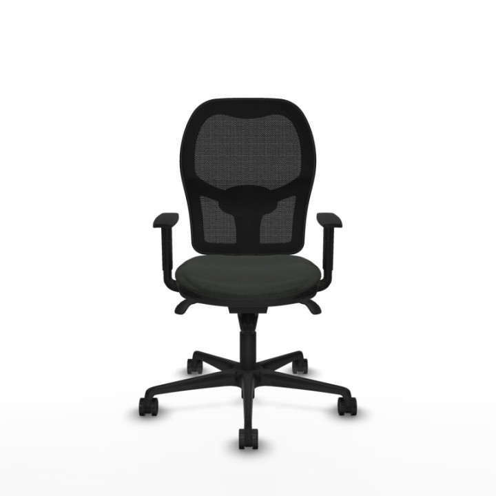 Jorquera sincro malla negra bali negro brazos 1D base nailon  ruedas 65mm nailon