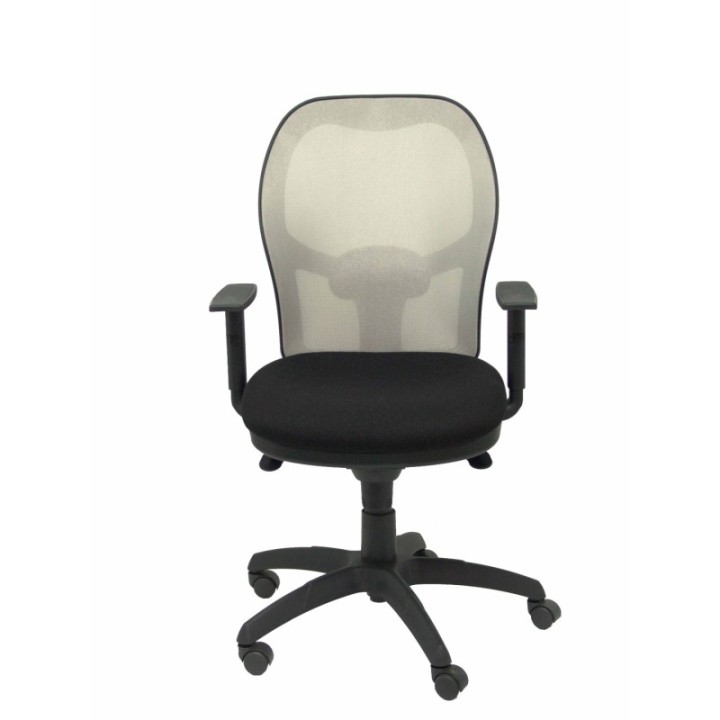 Silla Jorquera malla gris asiento bali negro