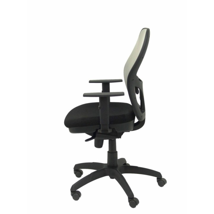 Silla Jorquera malla gris asiento bali negro