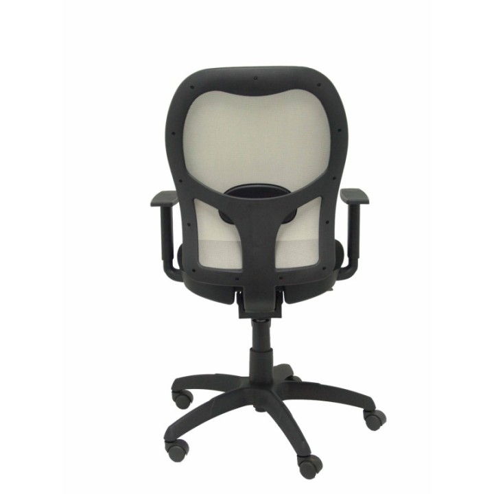 Silla Jorquera malla gris asiento bali negro