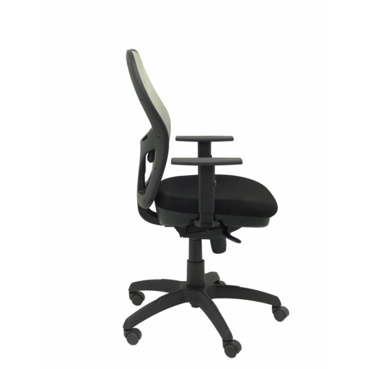 Silla Jorquera malla gris asiento bali negro