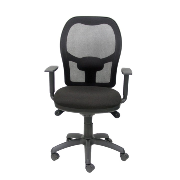Silla Jorquera malla negra asiento bali negro