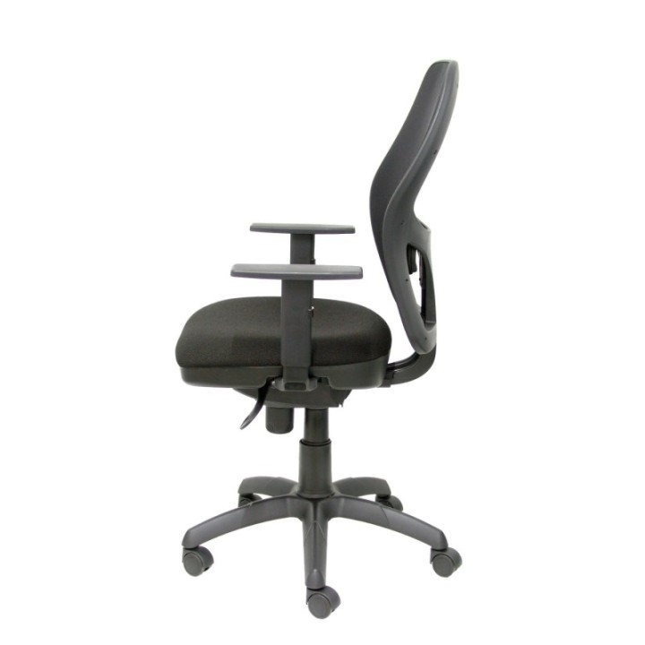 Silla Jorquera malla negra asiento bali negro