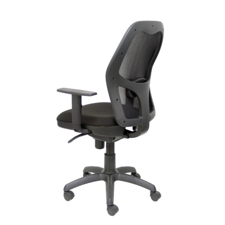 Silla Jorquera malla negra asiento bali negro