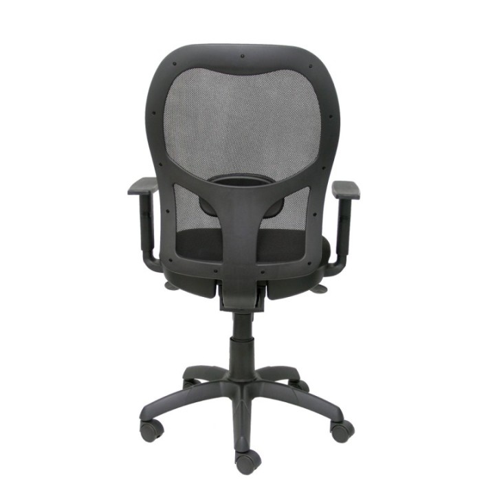 Silla Jorquera malla negra asiento bali negro