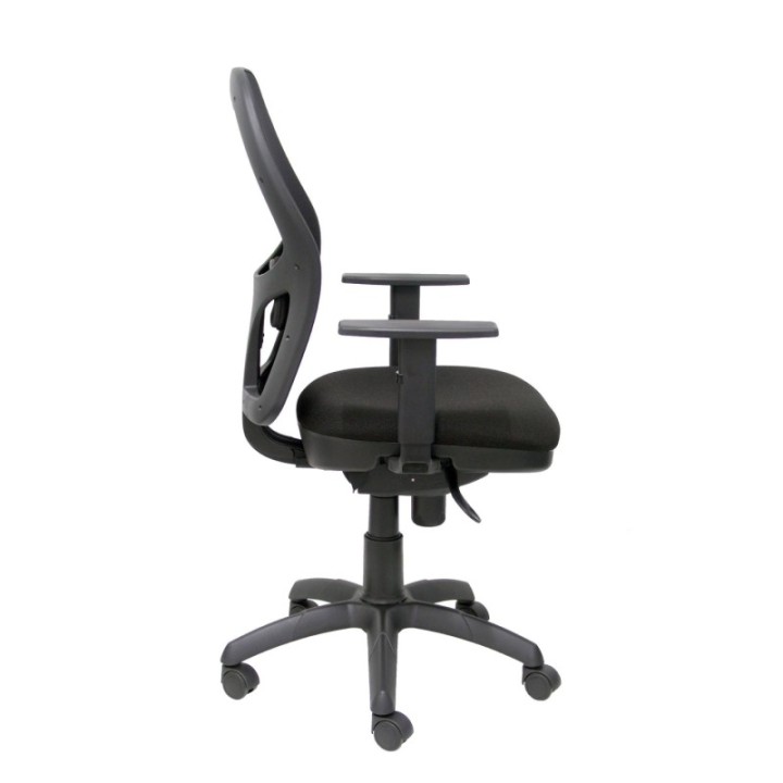 Silla Jorquera malla negra asiento bali negro