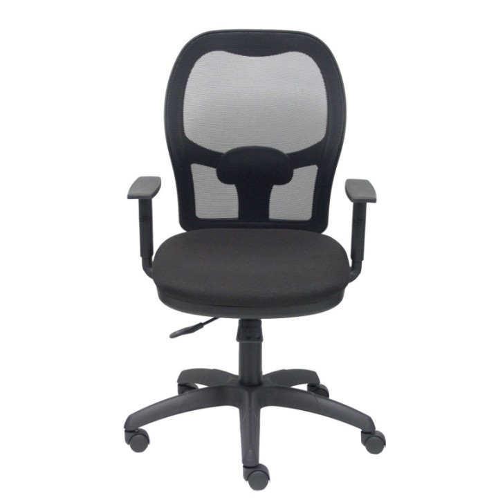 Silla Jorquera malla negra asiento bali negro con traslack
