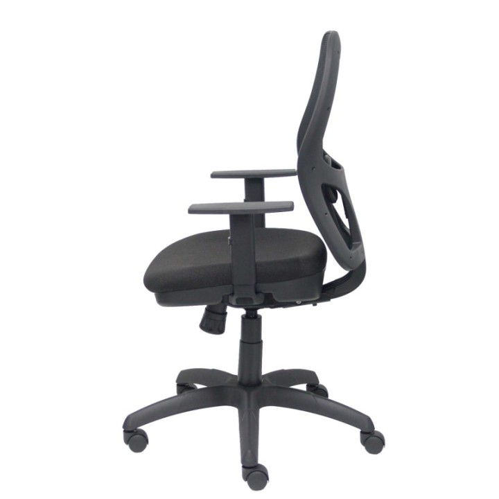 Silla Jorquera malla negra asiento bali negro con traslack