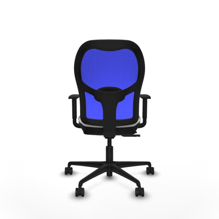 Jorquera traslack malla azul bali blanco brazos 1D base nailon  ruedas 65mm nailon