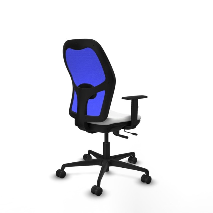 Jorquera traslack malla azul bali blanco brazos 1D base nailon  ruedas 65mm nailon