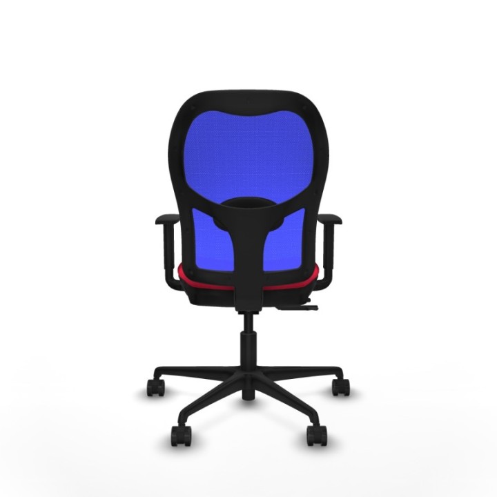 Jorquera traslack malla azul bali rojo brazos 1D base nailon  ruedas 65mm nailon