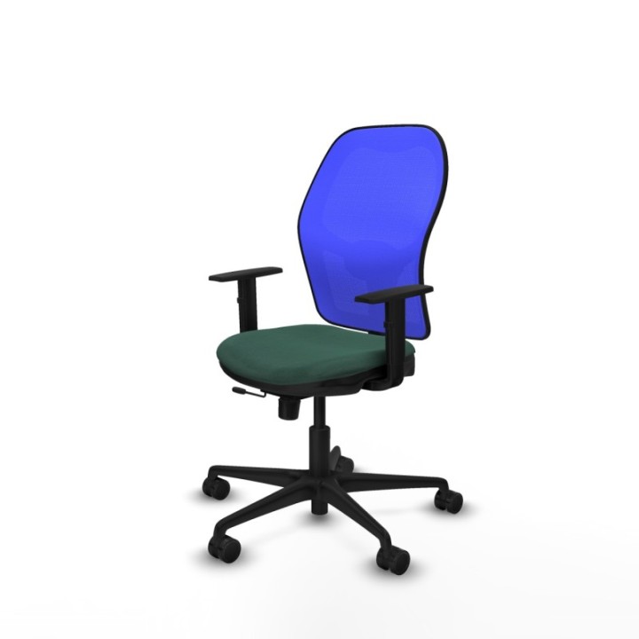 Jorquera traslack malla azul bali verde botella brazos 1D base nailon  ruedas 65mm nailon