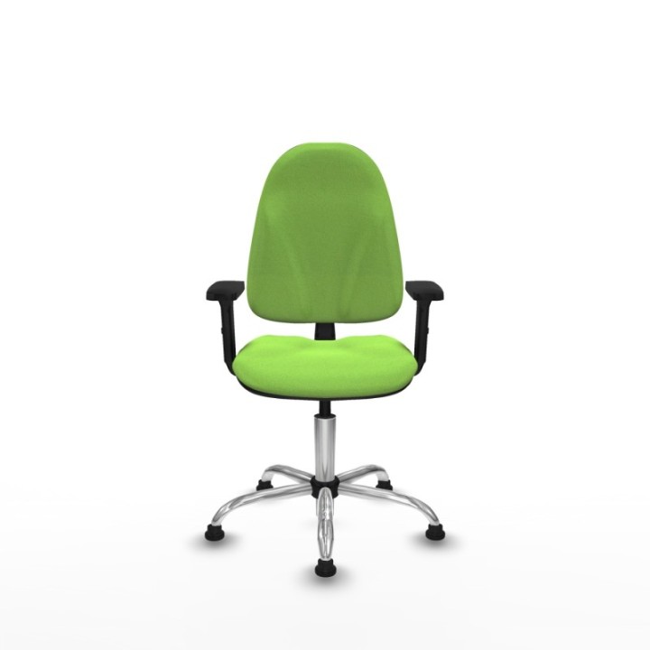 Algarra CP bali pistacho brazos 2D base cromada topes