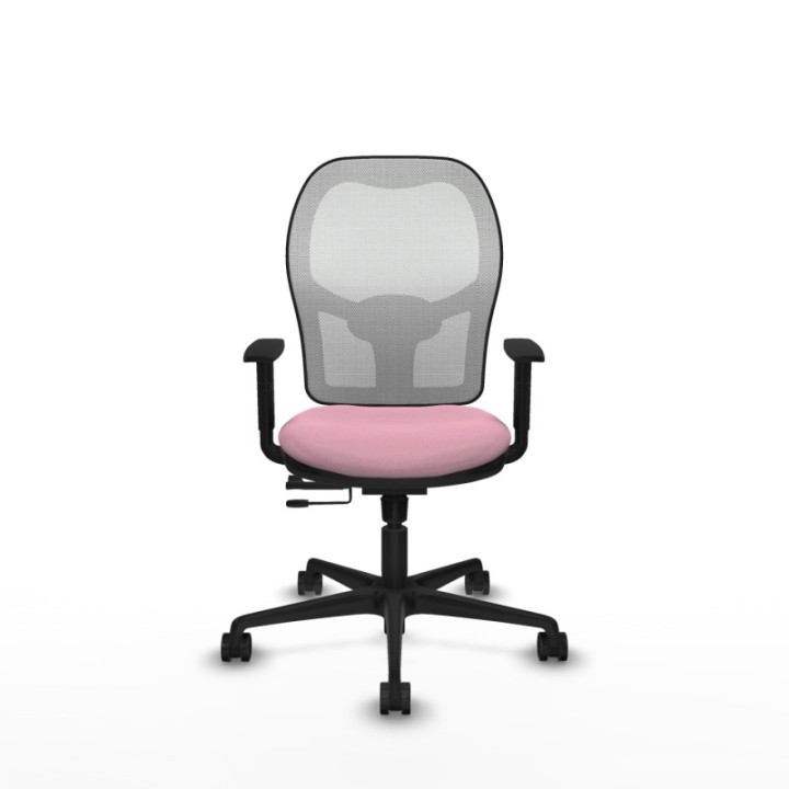 Jorquera traslack malla blanca bali rosa brazos 1D base nailon  ruedas 65mm nailon