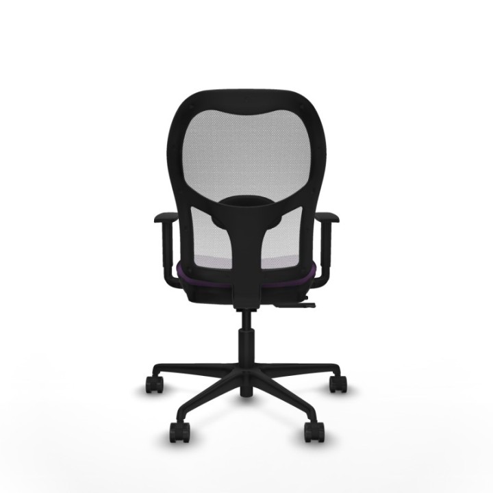 Jorquera traslack malla blanca bali morado brazos 1D base nailon  ruedas 65mm nailon