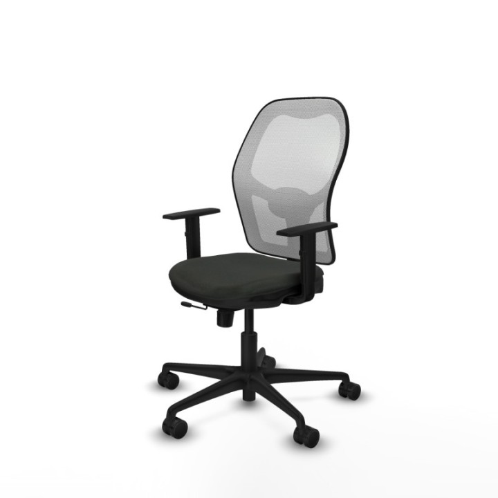 Jorquera traslack malla blanca bali negro brazos 1D base nailon  ruedas 65mm nailon