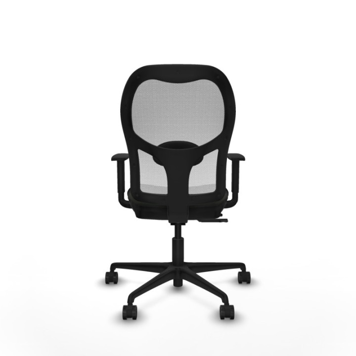 Jorquera traslack malla blanca bali negro brazos 1D base nailon  ruedas 65mm nailon