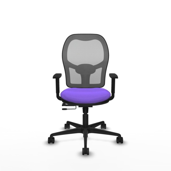 Jorquera traslack malla gris bali lila brazos 1D base nailon  ruedas 65mm nailon