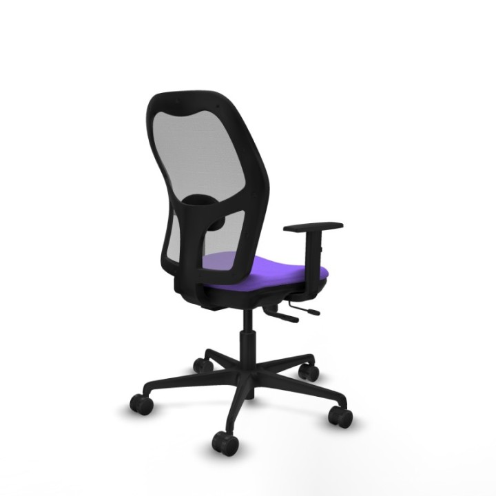 Jorquera traslack malla gris bali lila brazos 1D base nailon  ruedas 65mm nailon