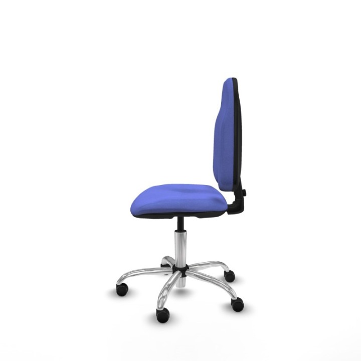 Algarra CP bali azul claro  base cromada ruedas autofrenantes 50mm