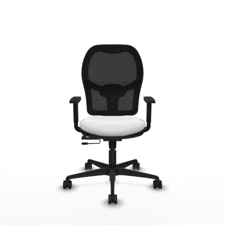 Jorquera traslack malla negra bali blanco brazos 1D base nailon  ruedas 65mm nailon