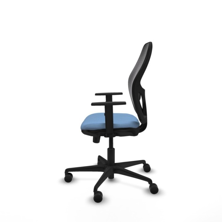 Jorquera traslack malla negra bali azul cielo brazos 1D base nailon  ruedas 65mm nailon