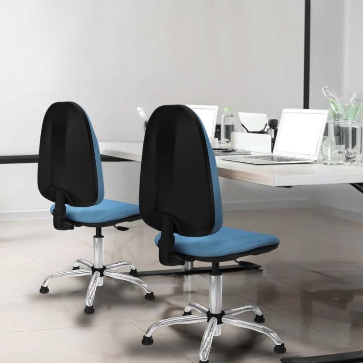 Algarra CP bali azul claro  base cromada topes