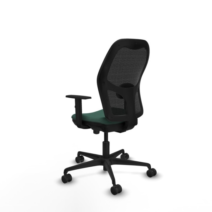 Jorquera traslack malla negra bali verde botella brazos 1D base nailon  ruedas 65mm nailon