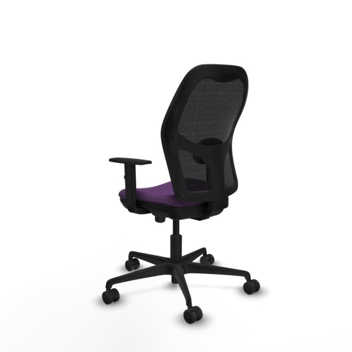 Jorquera traslack malla negra bali morado brazos 1D base nailon  ruedas 65mm nailon