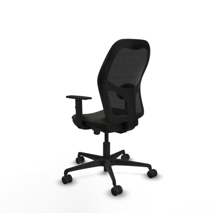 Jorquera traslack malla negra bali negro brazos 1D base nailon  ruedas 65mm nailon