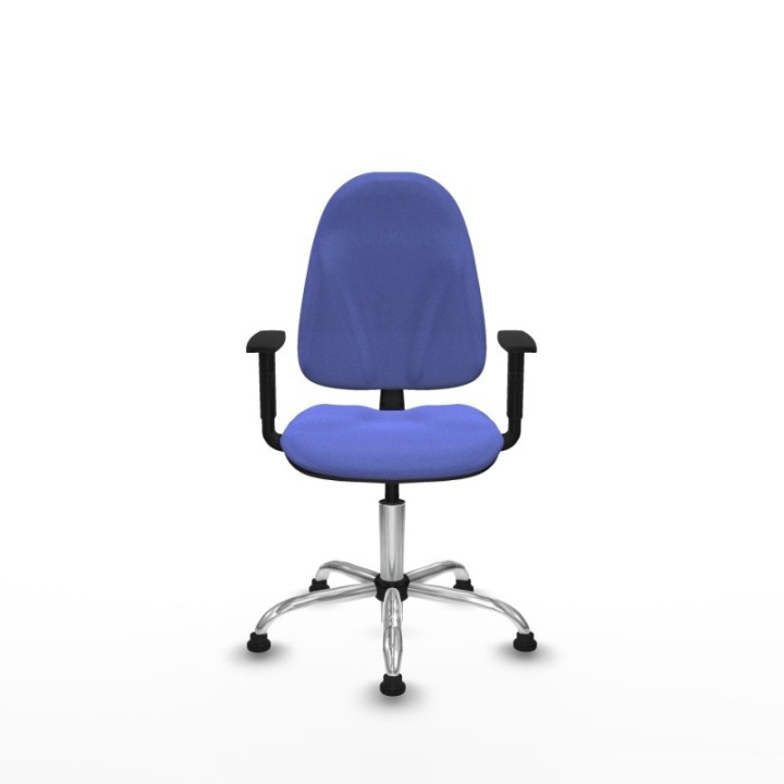 Algarra CP bali azul claro brazos 1D base cromada topes