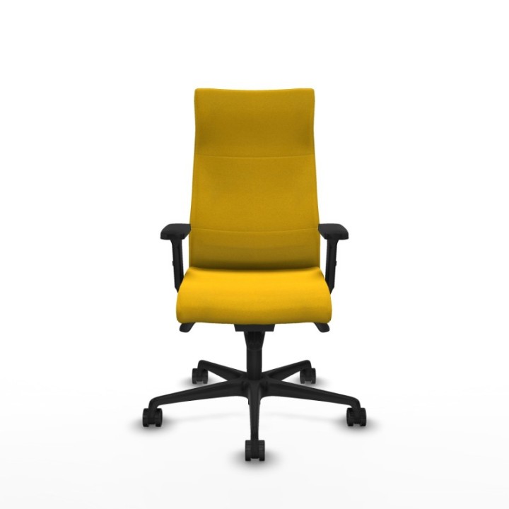 Albacete dirección sincro bali amarillo brazos 2D base nailon ruedas 65 nailon