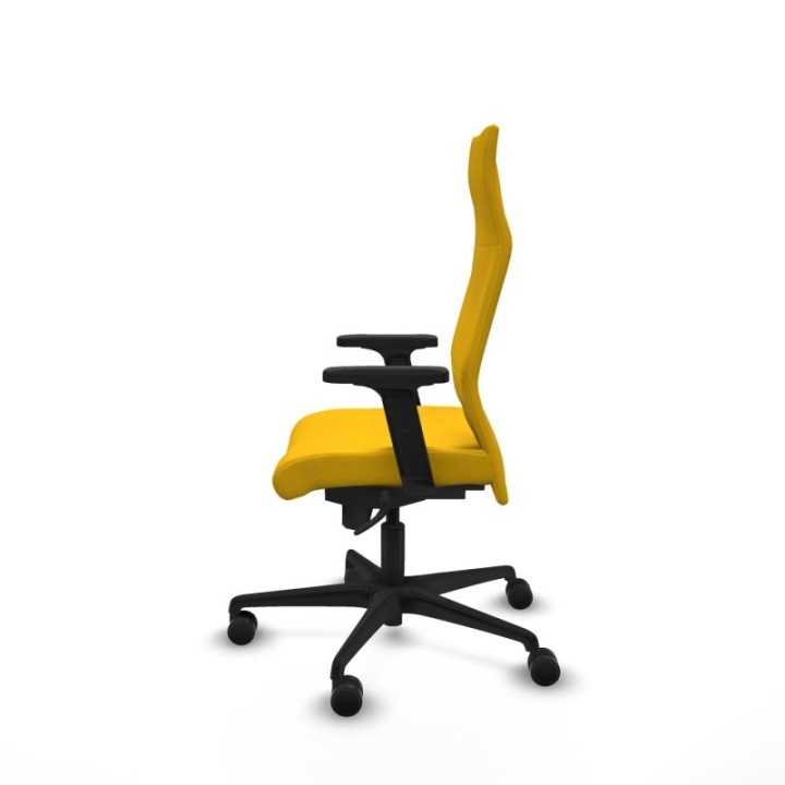 Albacete dirección sincro bali amarillo brazos 2D base nailon ruedas 65 nailon