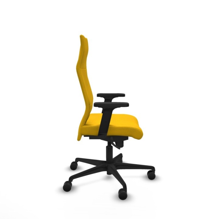 Albacete dirección sincro bali amarillo brazos 2D base nailon ruedas 65 nailon