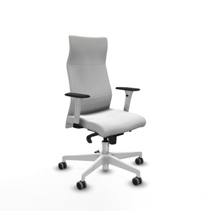 Albacete dirección sincro bali blanco brazos 1D blancos base blanca ruedas 65 engomadas