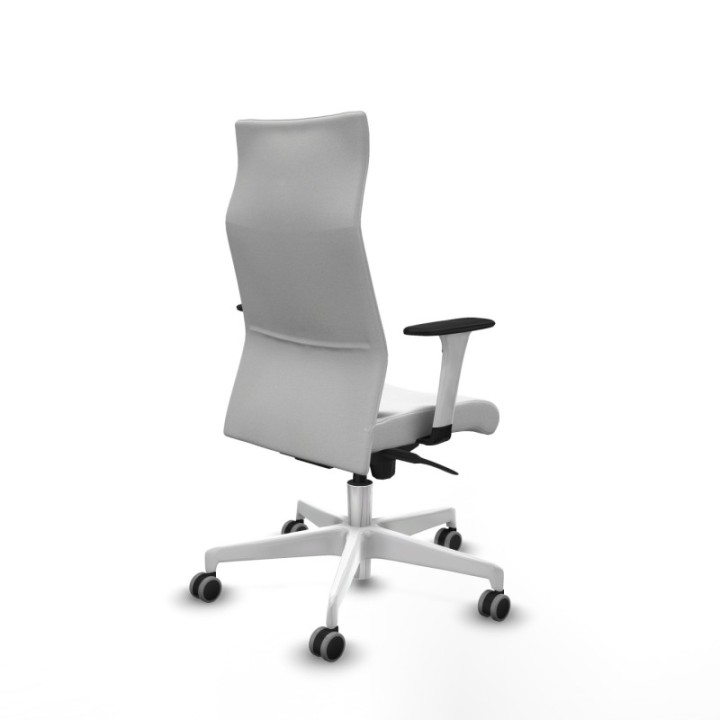 Albacete dirección sincro bali blanco brazos 1D blancos base blanca ruedas 65 engomadas