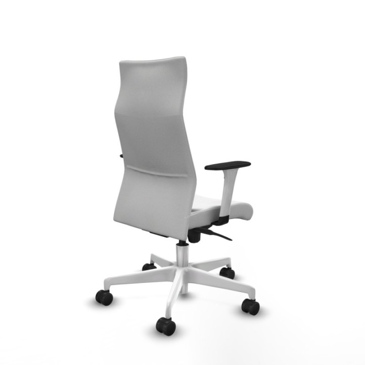 Albacete dirección sincro bali blanco brazos 1D blancos base blanca ruedas 65 nailon