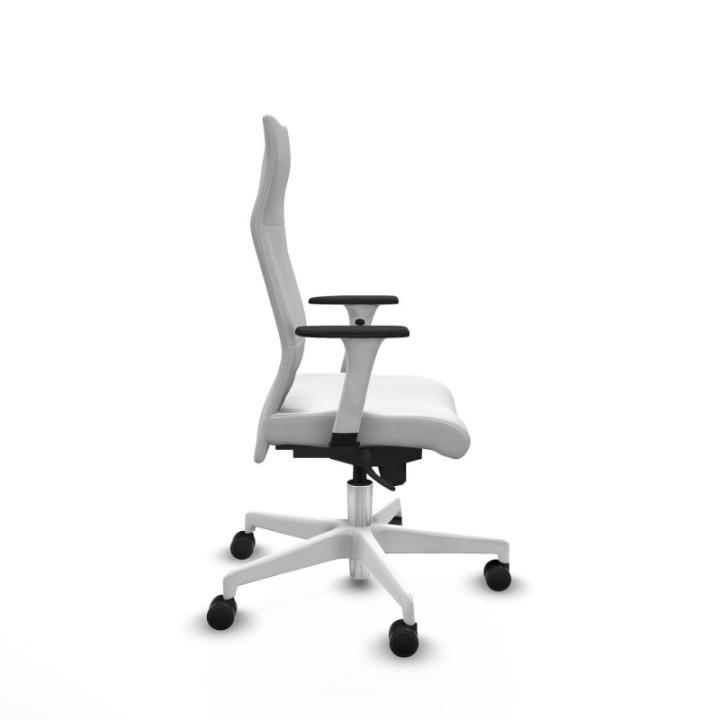 Albacete dirección sincro bali blanco brazos 1D blancos base blanca ruedas 65 nailon