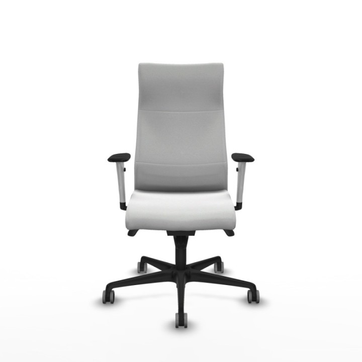 Albacete dirección sincro bali blanco brazos 1D blancos base nailon ruedas 65 engomadas