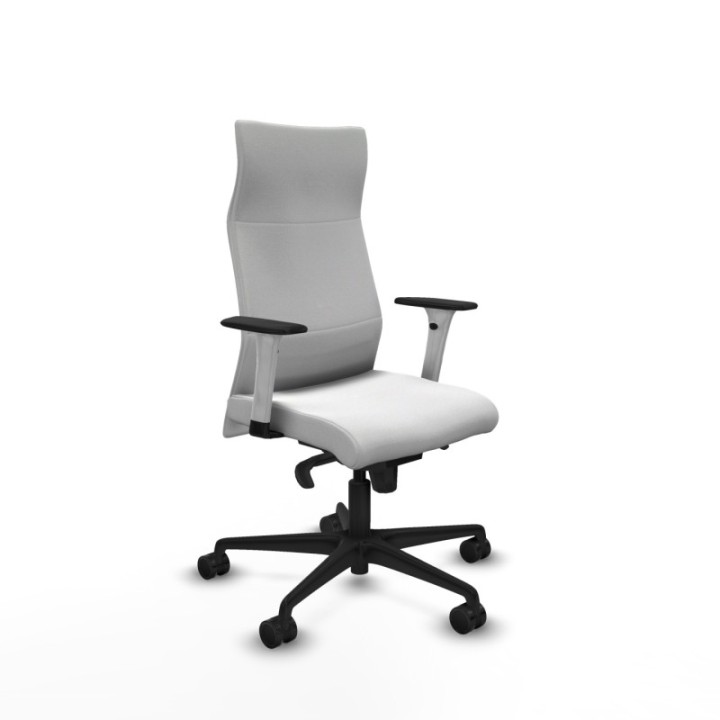 Albacete dirección sincro bali blanco brazos 1D blancos base nailon ruedas 65 nailon