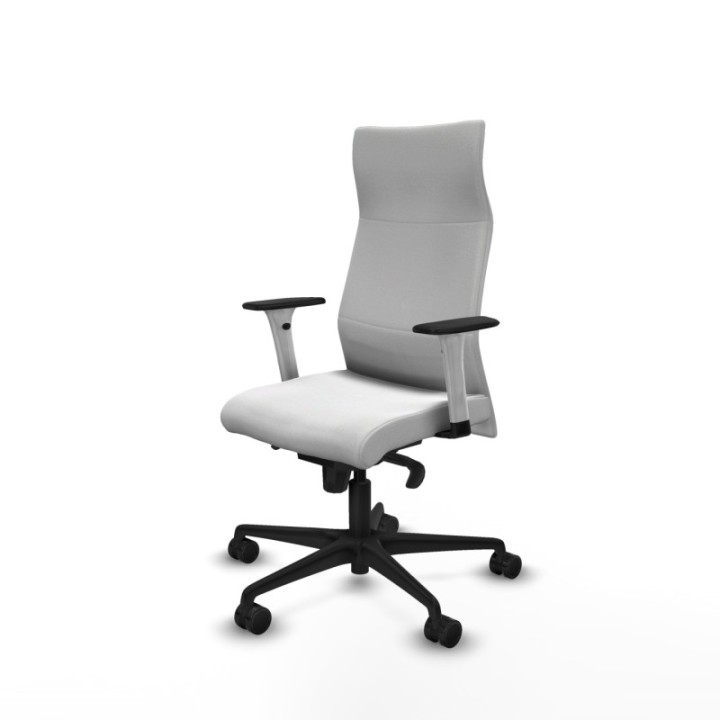 Albacete dirección sincro bali blanco brazos 1D blancos base nailon ruedas 65 nailon