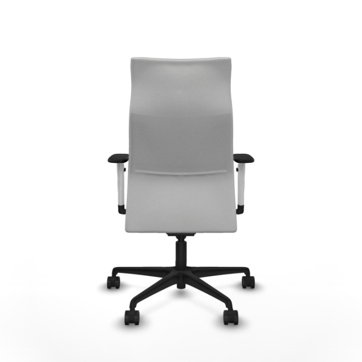 Albacete dirección sincro bali blanco brazos 1D blancos base nailon ruedas 65 nailon