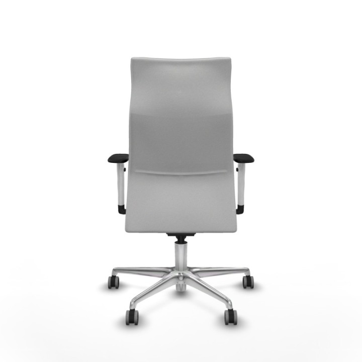 Albacete dirección sincro bali blanco brazos 1D blancos base aluminio ruedas 65 engomadas